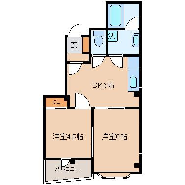 カーサ・ナガタの間取り