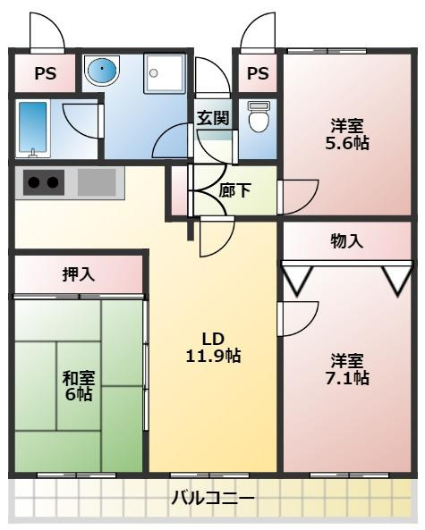 間取り：227104159769