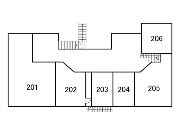 【ビックマート　Ｂ棟の間取り】