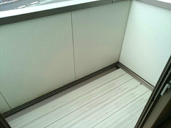 【ウエスト カーサのバルコニー】