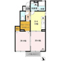 レディエンス陵東 Bの間取り