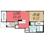 大森アパート Bの間取り