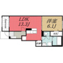 大森アパート Bの間取り