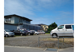 手形西谷地駐車場の外観