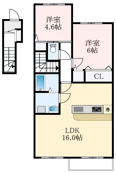 間取り：227103547835