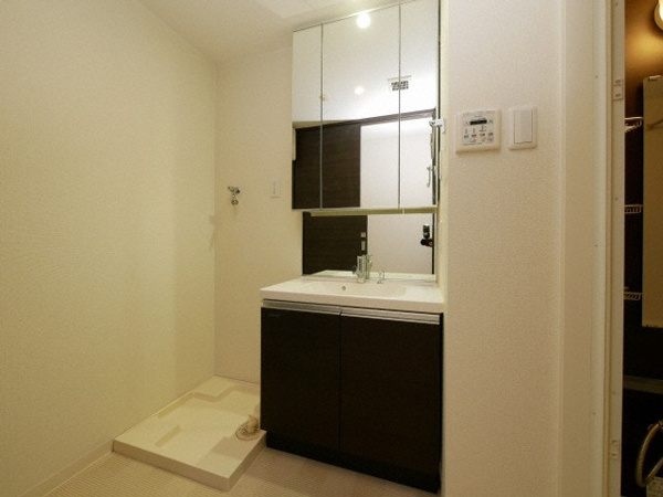 ふぁみ ゆ日本橋IIの洗面所