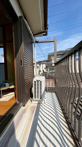 ロゼ・YANAGIMURAのバルコニー