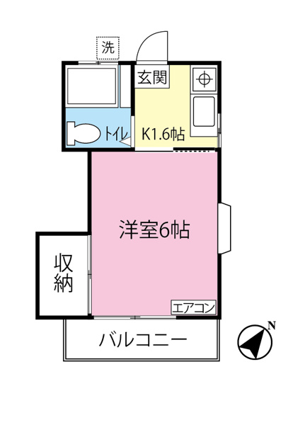 ロゼ・YANAGIMURAの間取り