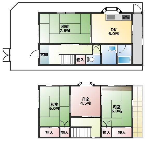 間取り：227101969295