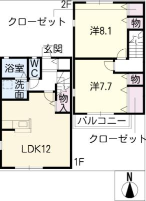 間取り：223037445455