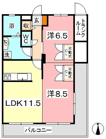 倉敷市沖新町&nbsp;3階建&nbsp;築23年のイメージ