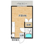 コーポ学園前の間取り