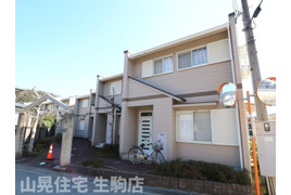 生駒市小明町のテラスの外観