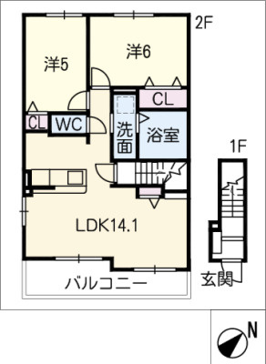 間取り：223039887797
