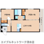 静岡市清水区矢倉町のマンションの間取り
