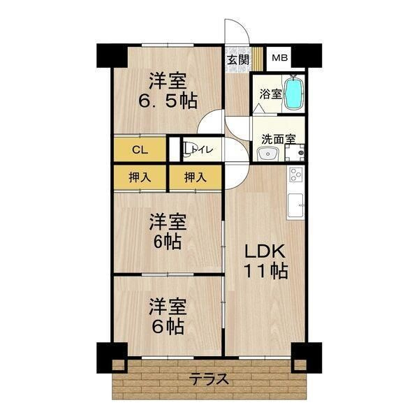 間取り：224007245091