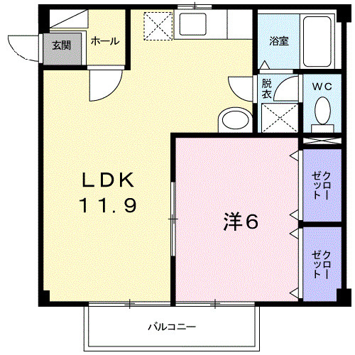高松市出作町 2階建 築33年のイメージ
