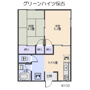 グリーンハイツ保古の間取り