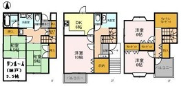 間取り：227103574360