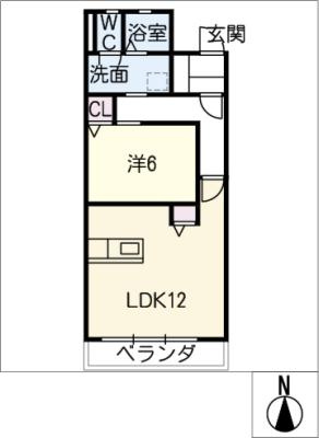 コーポはやし　Ｂのイメージ