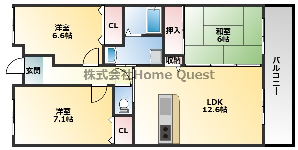 間取り：227103190719