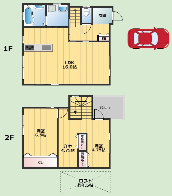 間取り：227103456014