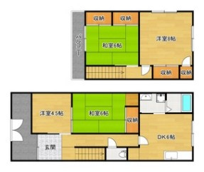 間取り：227100430485