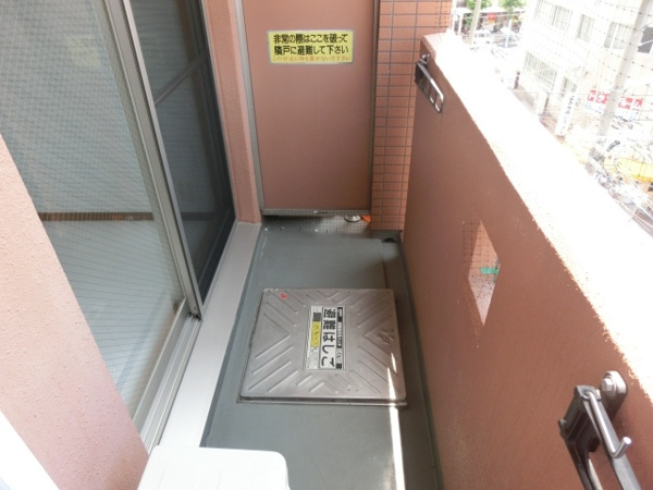 リアルテ湊川公園のバルコニー