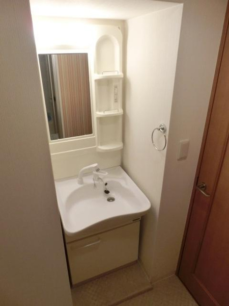 リアルテ湊川公園の独立洗面台