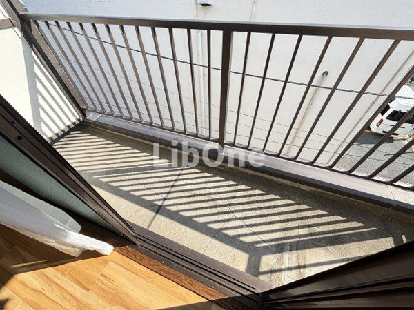 センターコートのバルコニー