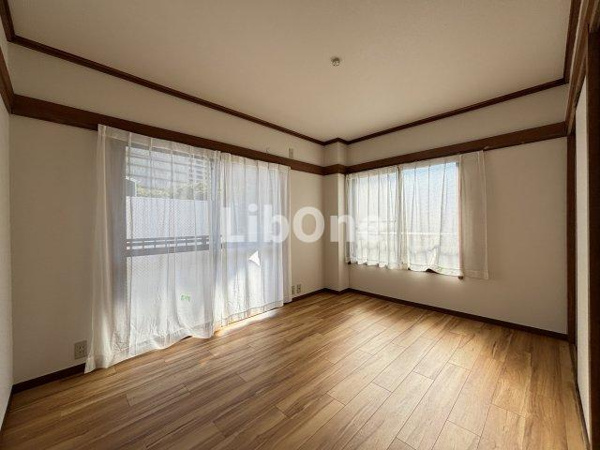 センターコートの居間