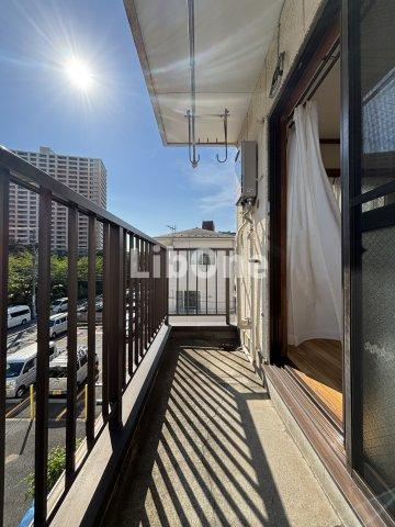 センターコートのバルコニー