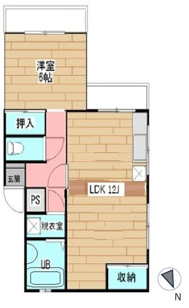 センターコートの間取り