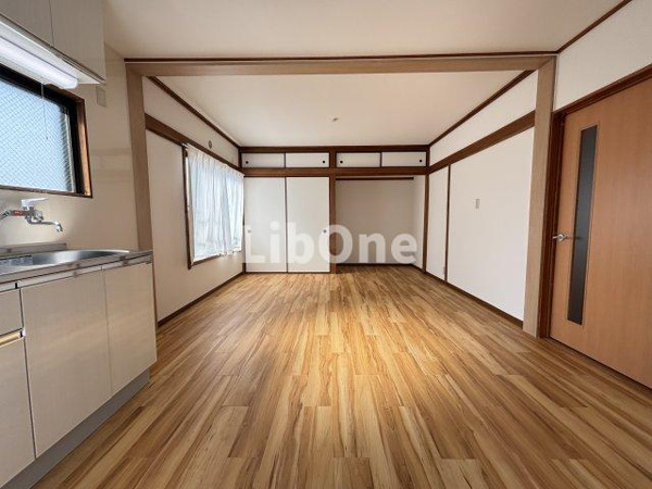 センターコートの居間