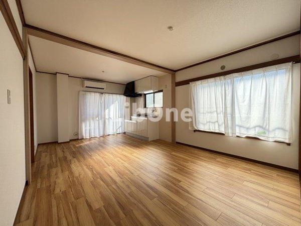 センターコートの居間