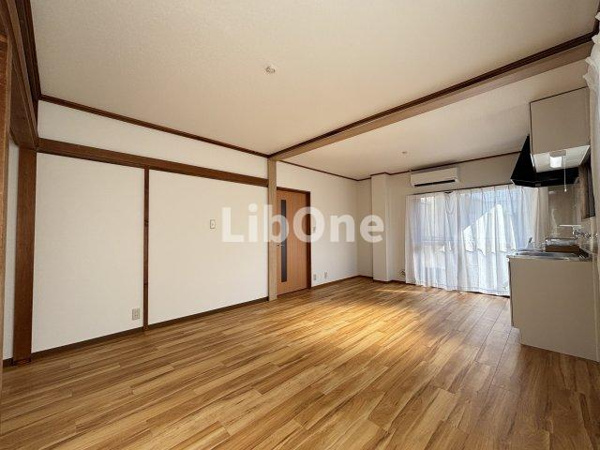 センターコートの居間