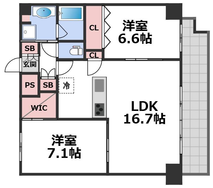 間取り：227103881958
