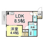 K-plusⅠの間取り
