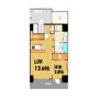 BRAVE松屋町の間取り