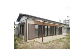 岸住宅の外観