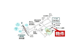 ヴェルレーヌ浦和駐車場の外観