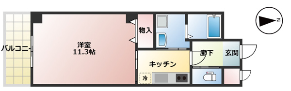 【リヴェールⅡの間取り】