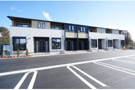 本宮市本宮のアパートの外観