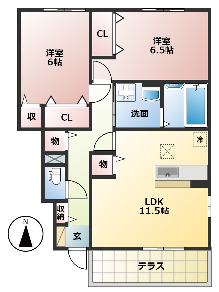 大垣市二葉町4丁目&nbsp;2階建&nbsp;築14年のイメージ