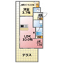 Gran Koberia津門大箇町の間取り