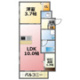 Gran Koberia津門大箇町の間取り