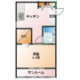 バスティード西浜田の間取り
