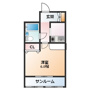 バスティード西浜田の間取り