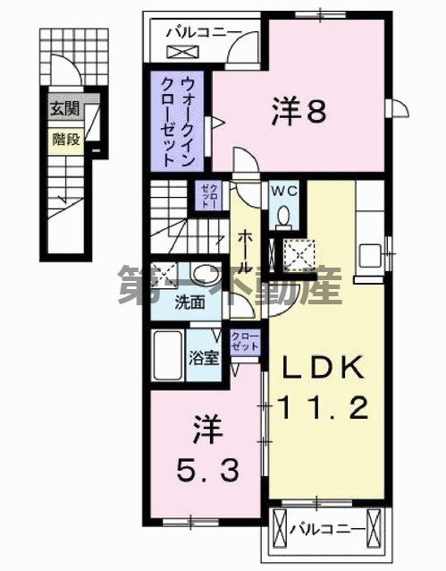 間取り：228055712244