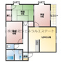 クイーンズコートA棟の間取り
